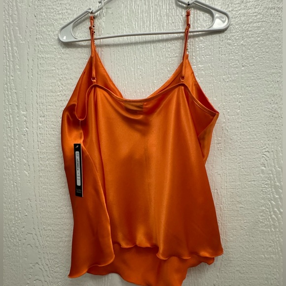 Nicole Miller New York Silky Too Beaded strap Sexy Going Out Blouse 90s inspired - Picture 2 of 8